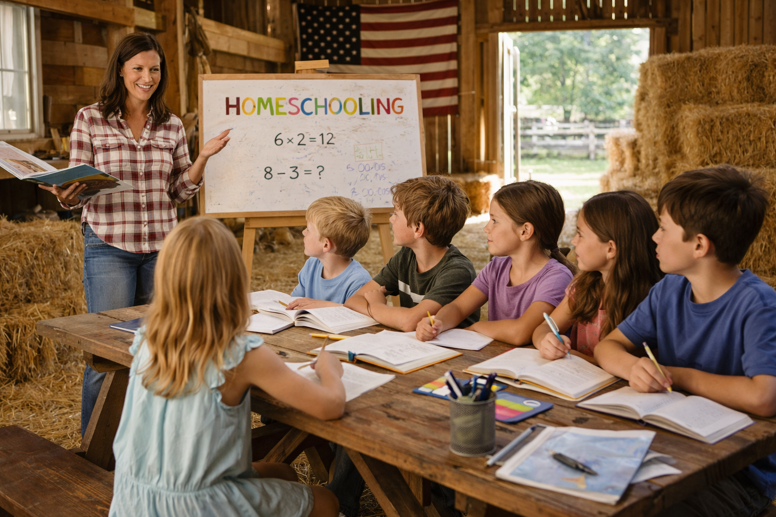 Child care & homeschooling
